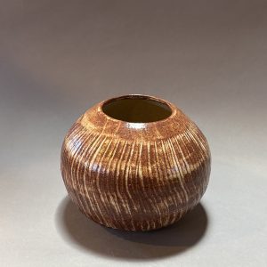 Moon Shaped Ceramic Vessel by Mati Moon